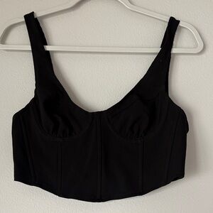 Fashion Nova Black Tank Top